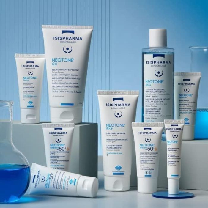 Isis Neotone Exfoliating Cleansing Gel, Reduces Brown Spots and Evens Skin Tone, 150ml