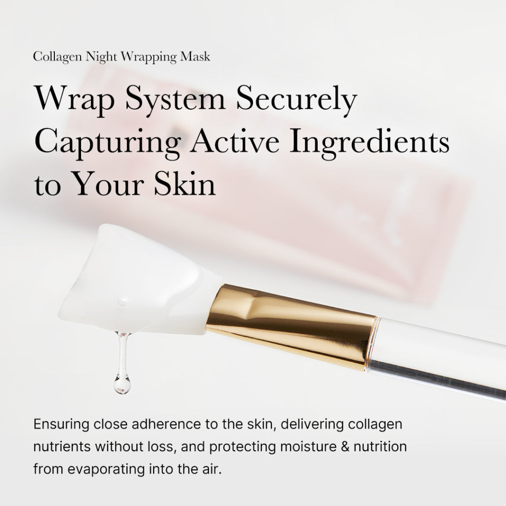 Medicube Collagen Night Wrapping Mask, Overnight Firming, Hydration and Glow Care, 75ml