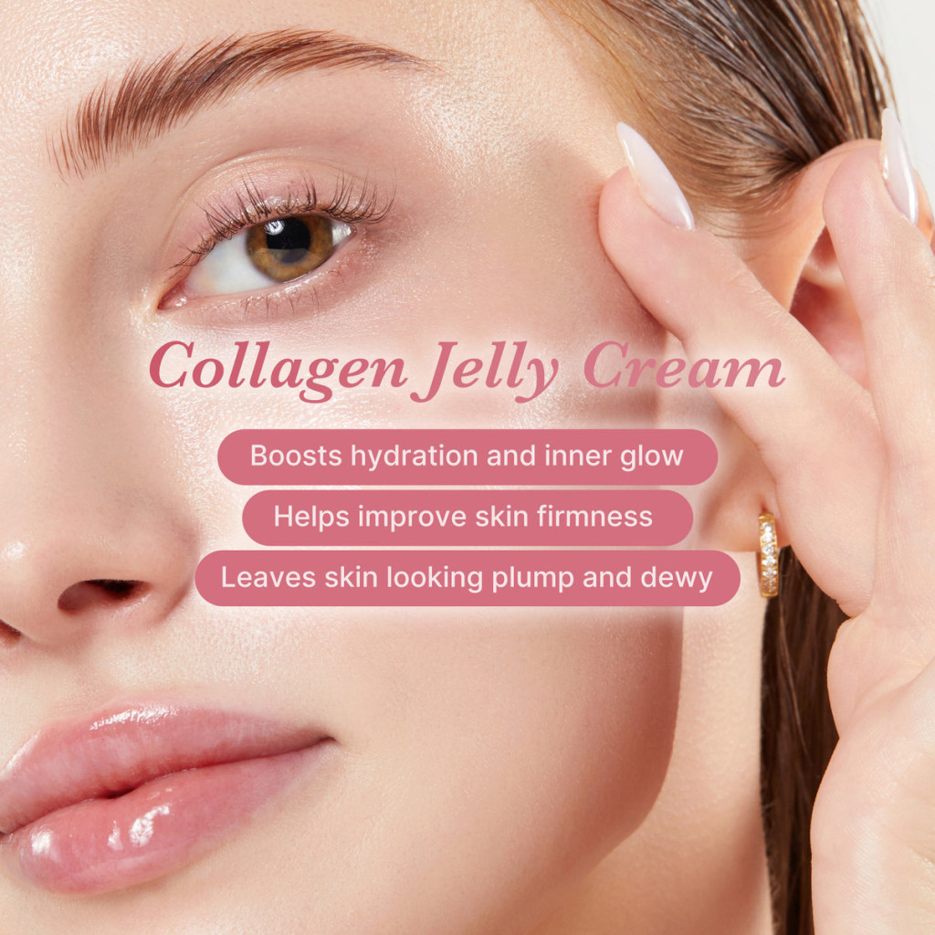 Medicube Collagen Jelly, Niacinamide Firming, Elasticity and Glass Glow Cream, 50ml