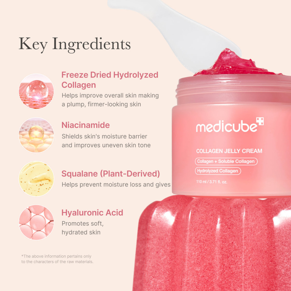 Medicube Collagen Jelly, Niacinamide Firming, Elasticity and Glass Glow Cream, 50ml