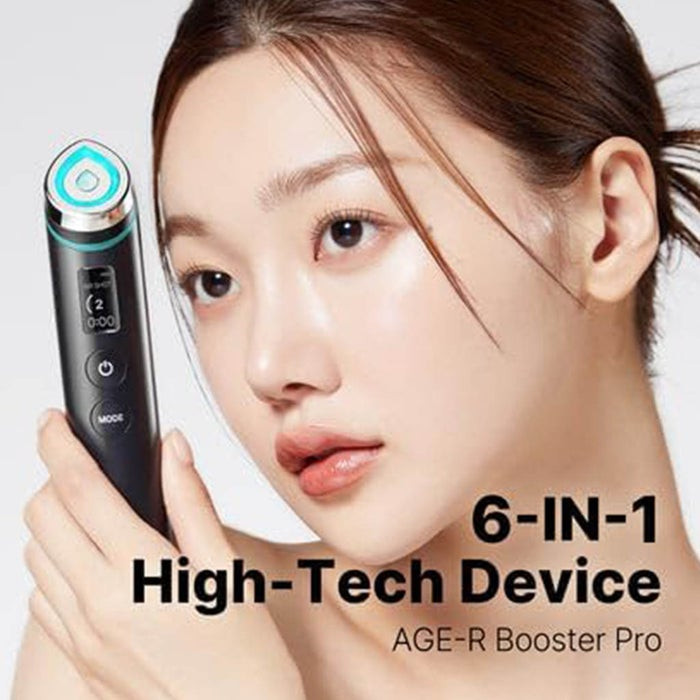 Medicube AGE-R Booster Pro Facial Device – Black | Advanced Facial Lifting & Skin Rejuvenation Device