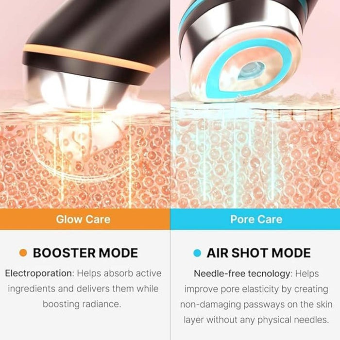 Medicube AGE-R Booster Pro Facial Device – Black | Advanced Facial Lifting & Skin Rejuvenation Device