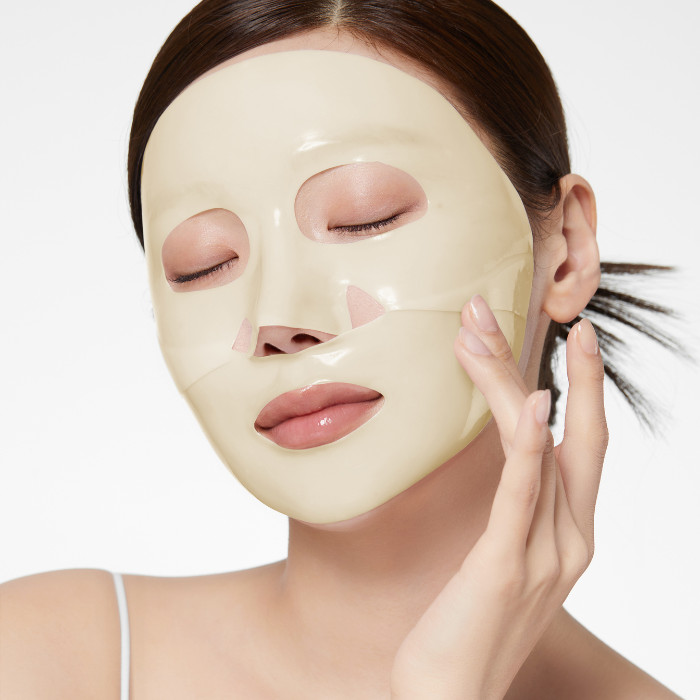 Medicube Kojic Acid Turmeric Gel Mask Sheet 28g, Glass Glow Brightening Overnight Care, 1 Sheet