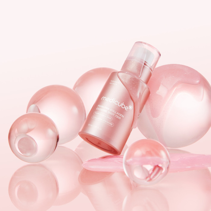 Medicube PDRN Pink Exosome Shot 7500 Serum, High-Strength Micro-Needling Glow Care, 30ml