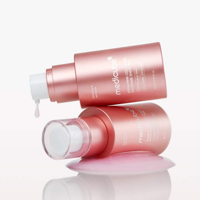 Medicube PDRN Pink Exosome Shot 7500 Serum, High-Strength Micro-Needling Glow Care, 30ml