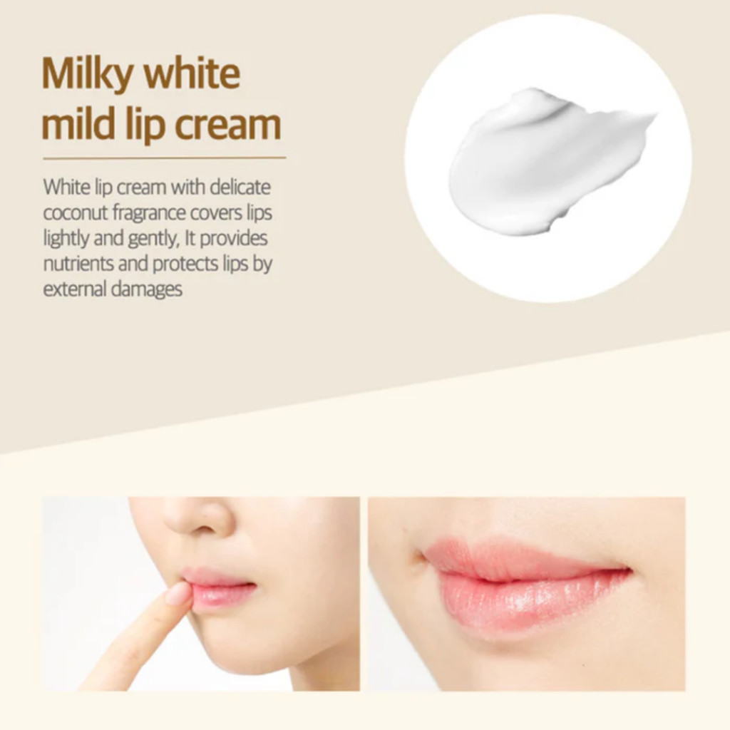 Frudia Coconut Honey Salve Cream, Ultra-Rich Healing Treatment for Dry, Cracked, Damaged Lips, 10g