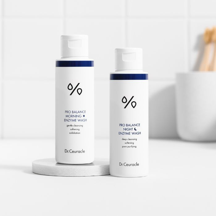 Dr. Ceuracle Pro Balance Morning Enzyme Wash, Gentle Cleanser with Probiotic Complex, 50g