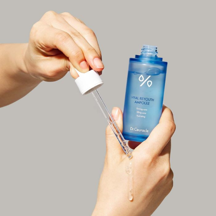 Dr. Ceuracle Hyal Reyouth Ampoule, Hyaluronic Acid Deep Hydration Serum, 50ml