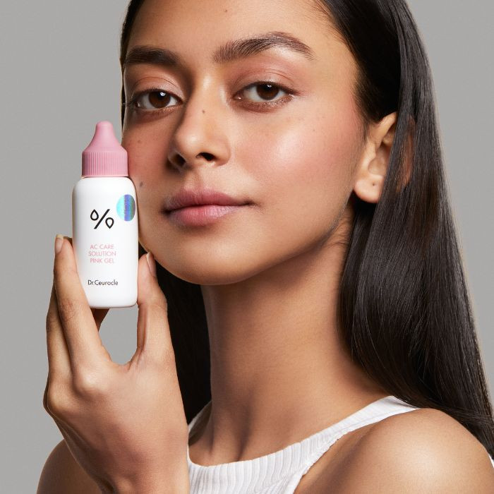 Dr. Ceuracle AC Cure Solution Pink Gel Cleanser, Mild Subacidic for Sensitive Skin, 50ml