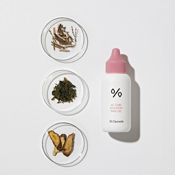 Dr. Ceuracle AC Cure Solution Pink Gel Cleanser, Mild Subacidic for Sensitive Skin, 50ml