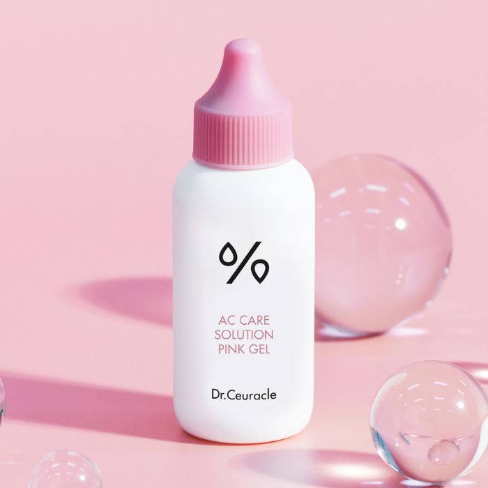Dr. Ceuracle AC Cure Solution Pink Gel Cleanser, Mild Subacidic for Sensitive Skin, 50ml
