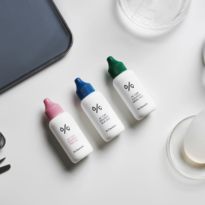 Dr. Ceuracle AC Cure Solution Blue One, Salicylic Acid Spot Treatment for Acne and Blemishes, 50ml