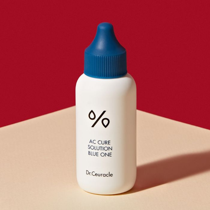 Dr. Ceuracle AC Cure Solution Blue One, Salicylic Acid Spot Treatment for Acne and Blemishes, 50ml