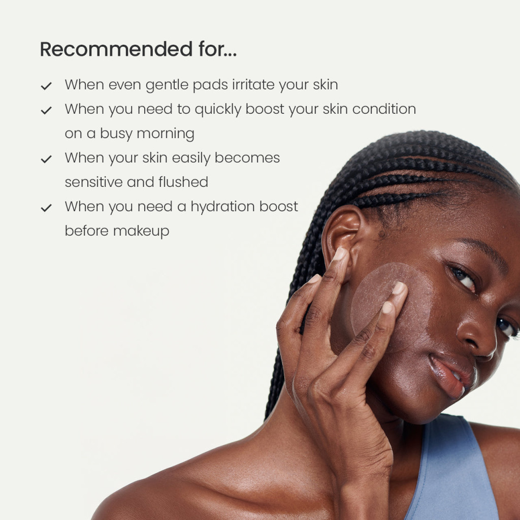 Biodance Cera-Nol Gel Toner Pads, Soothing Hydration, Barrier Repair, Sensitive Skin, 60s