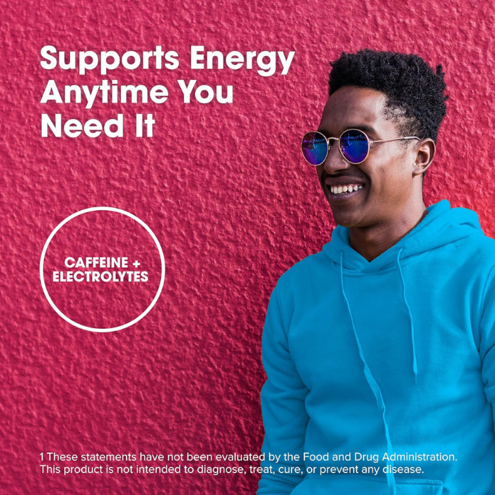 Optimum Nutrition Amino Energy Sparkling Blueberry Lemonade, Clean Energy and Aminos, 355ml