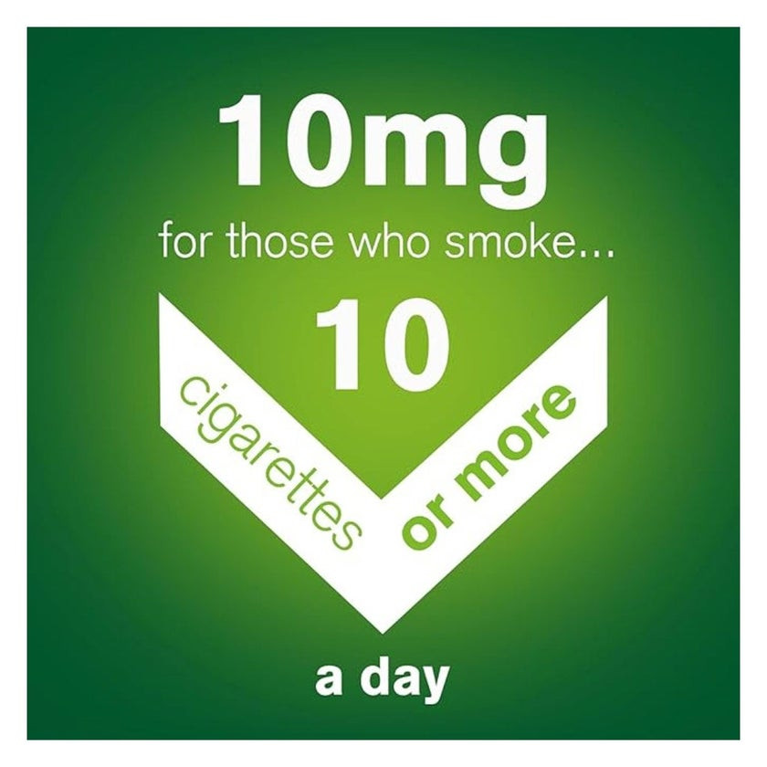 Nicorette 10mg Invisipatch Step 3, Transparent for Smoking Cessation, 7 Patches