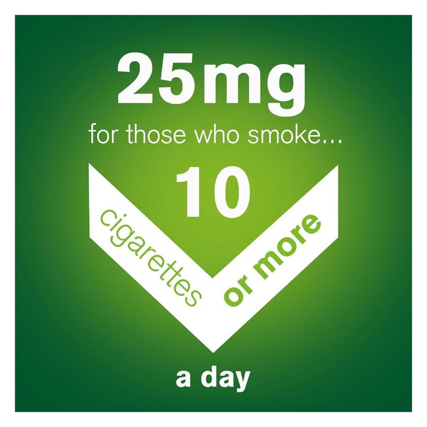 Nicorette Invisipatch 25mg Step 1, Nicotine for Smoking Cessation Support, 7 Patches