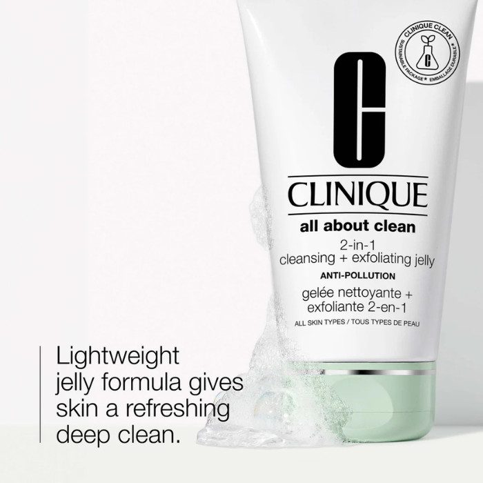 Clinique All About Clean 2 In 1 Cleansing Exfoliating 150ml