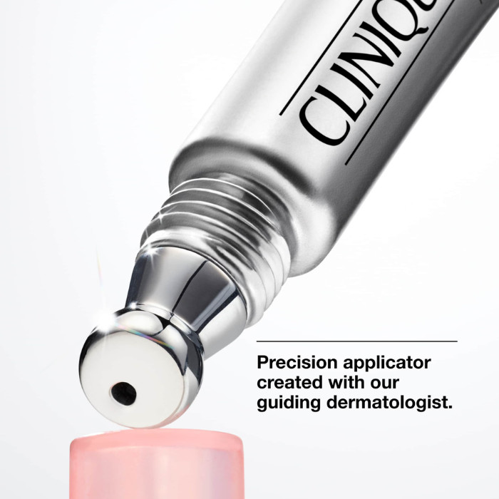 Clinique All About Eyes Brightening Serum Concentrate for Dark Circles, Puffiness, and Hydration, 10ml