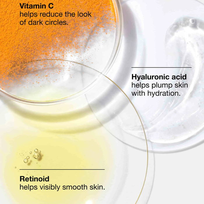 Clinique All About Eyes Brightening Serum Concentrate for Dark Circles, Puffiness, and Hydration, 10ml