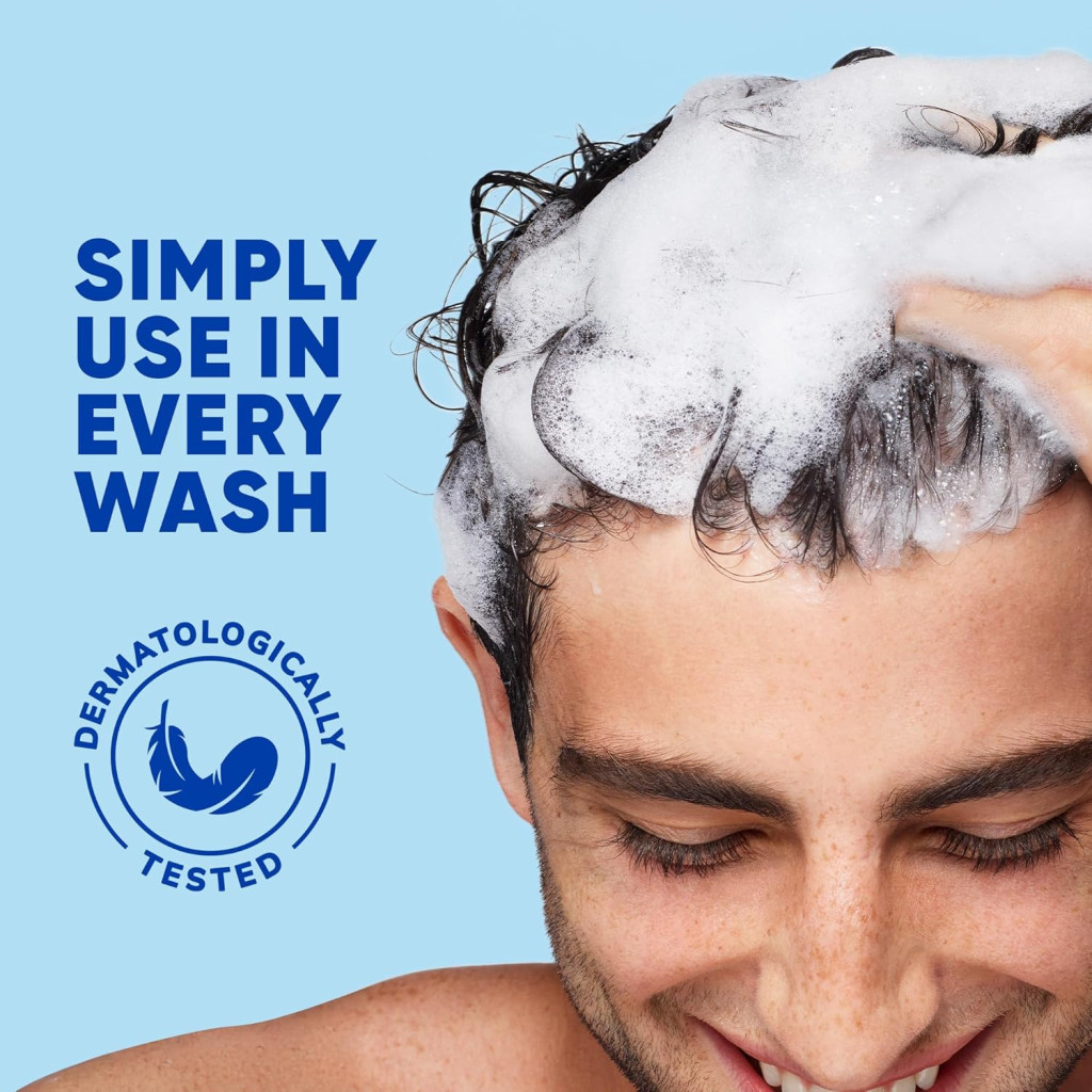 Head & Shoulders Smooth & Silky Anti-Dandruff Shampoo, 375ml Pack of 2