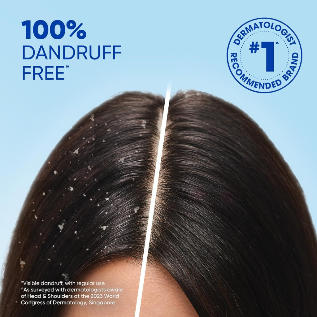 Head & Shoulders Daily Clean Anti-Dandruff Shampoo, 375ml Pack of 2