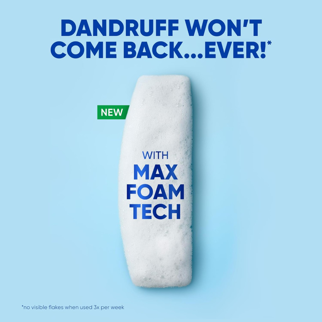 Head & Shoulders Daily Clean Anti-Dandruff Shampoo, 375ml Pack of 2