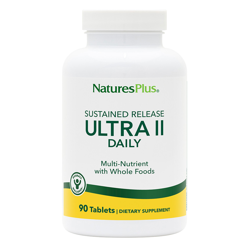 Natures Plus Ultra II 1 A Day Sustained Release Multi Vitamin & Minerals 90's