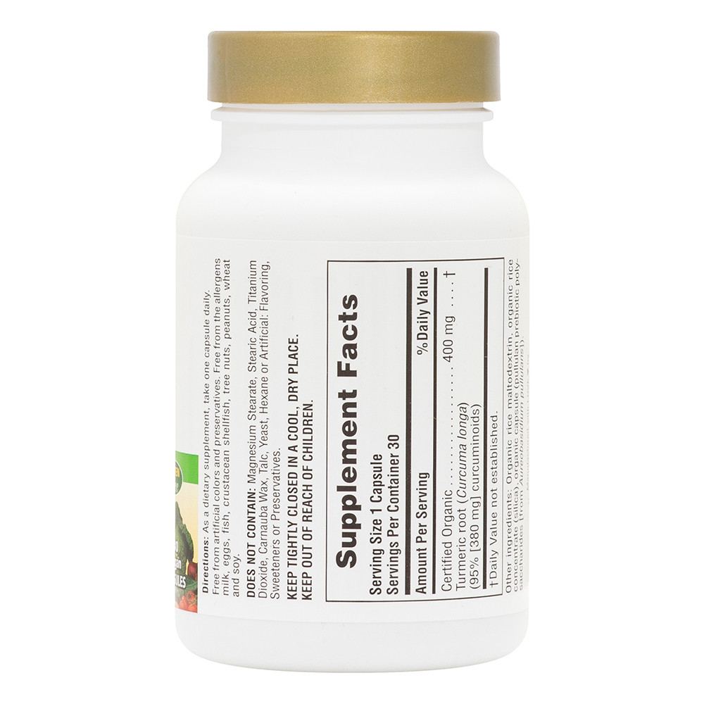 Natures Plus Garden Curcumin Capsules (Vegan) 30 Capsules