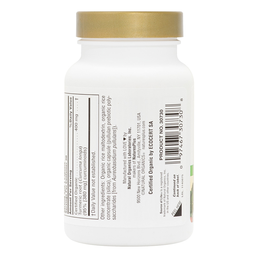 Natures Plus Garden Curcumin Capsules (Vegan) 30 Capsules