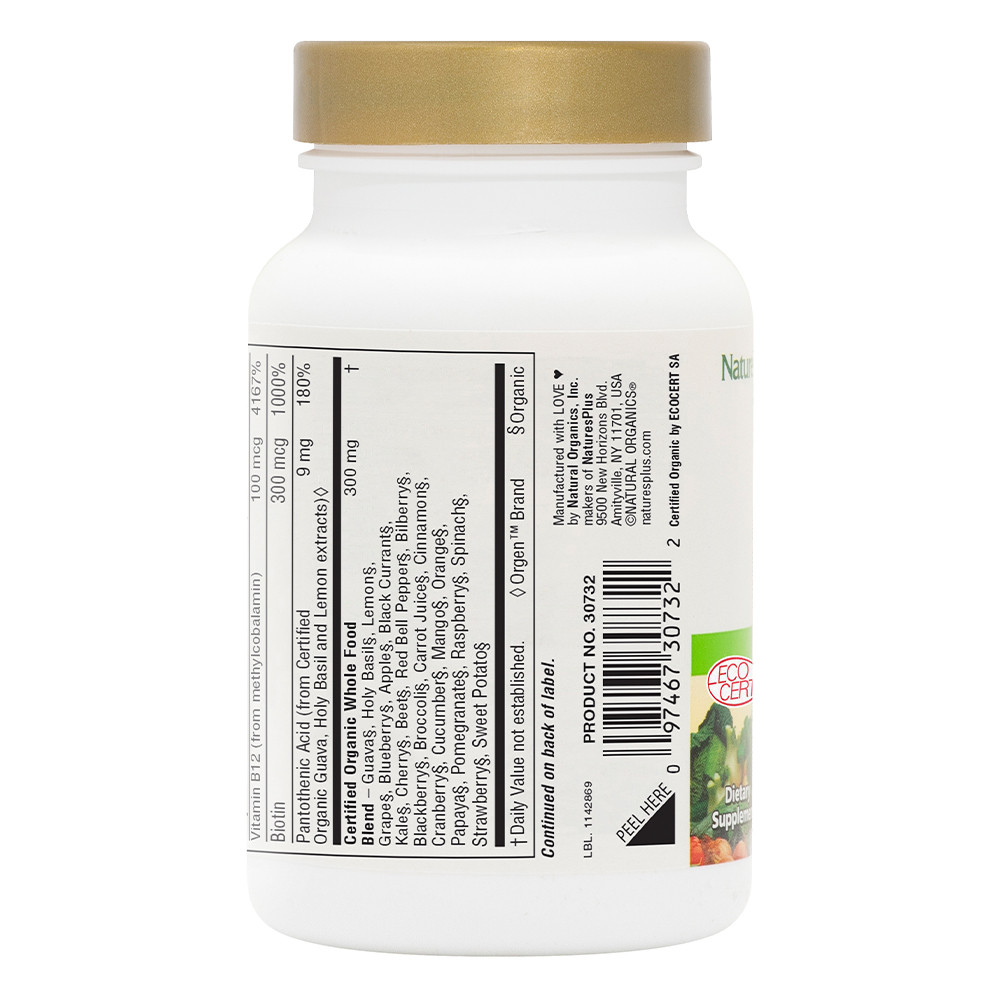 Natures Plus Garden B-Complex Capsules (Vegan) 60 Capsules