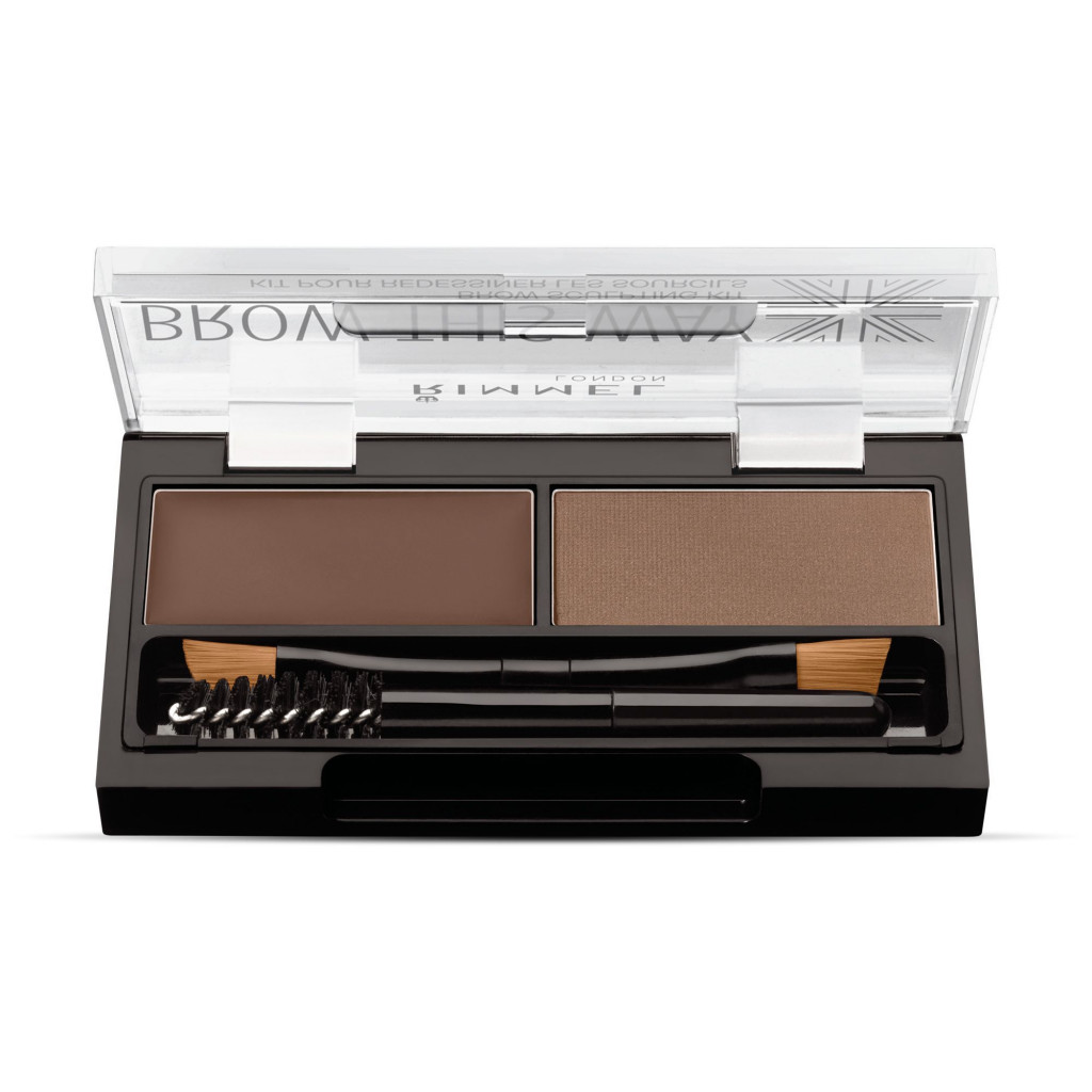 Rimmel Brow This Way Palette Medium Brown 002