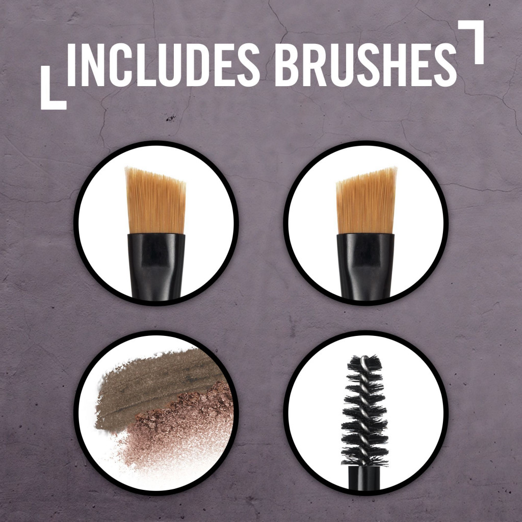 Rimmel Brow This Way Palette Medium Brown 002