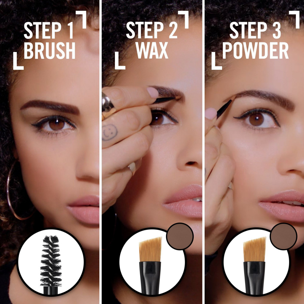 Rimmel Brow This Way Palette Medium Brown 002