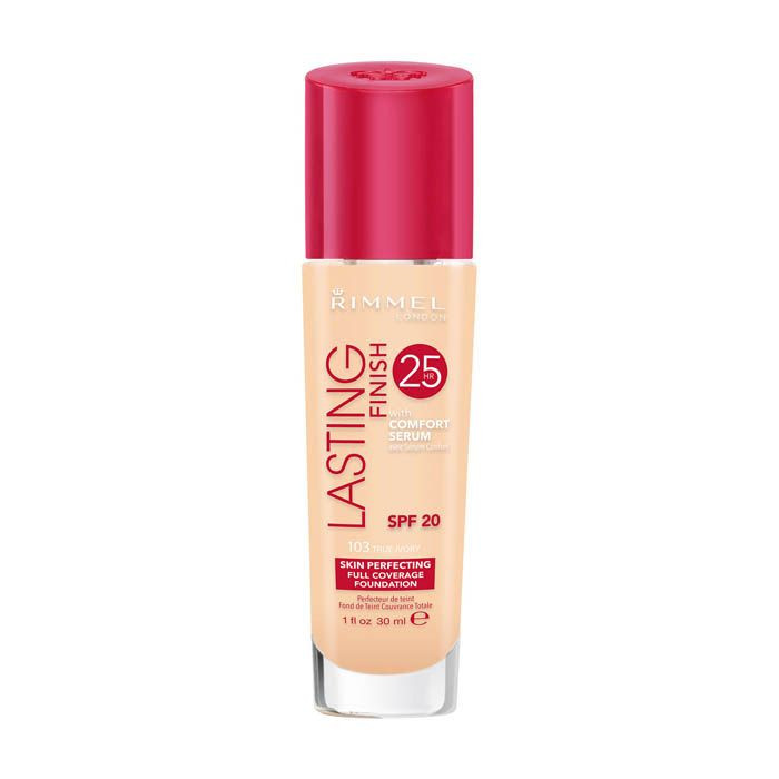 كريم أساس Lasting Finish من ريميل 103 عاجي حقيقي