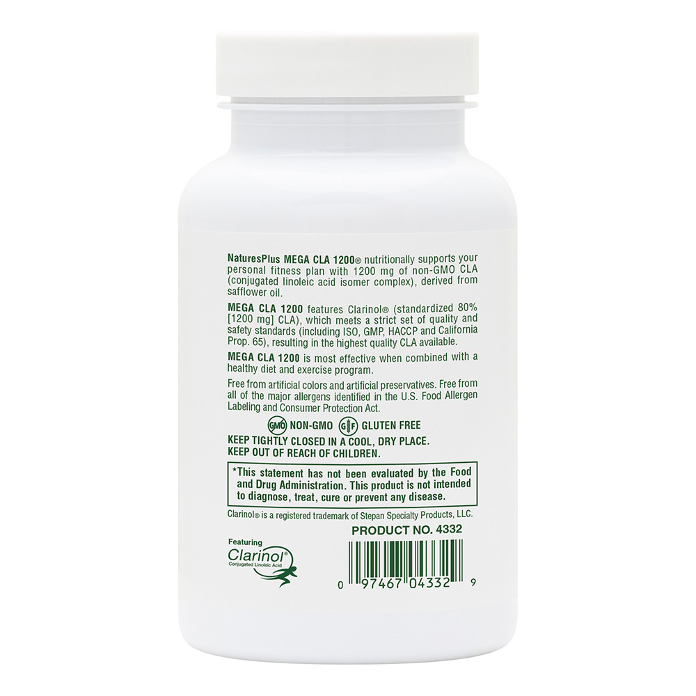 Natures Plus Mega CLA 1200 mg