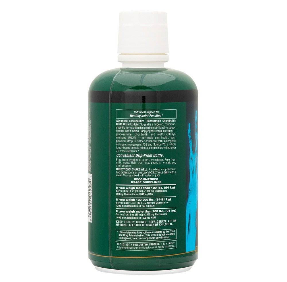 Natures Plus Glucosamine Chondroitin MSM Ultra Rx Joint Liquid 887ml