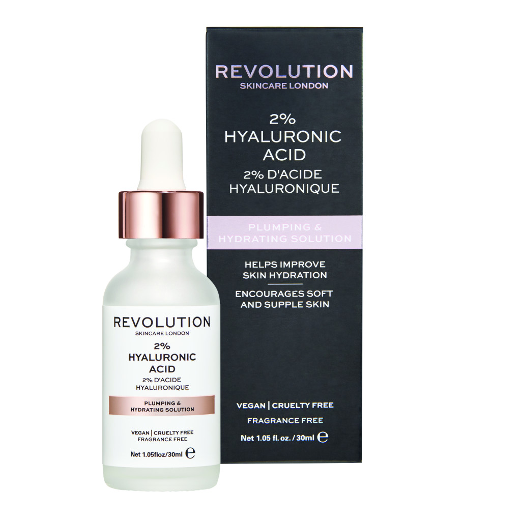 Revolution Skincare Plumping and Hydrating Serum w/ 2% Hyaluronic Acid 30ML