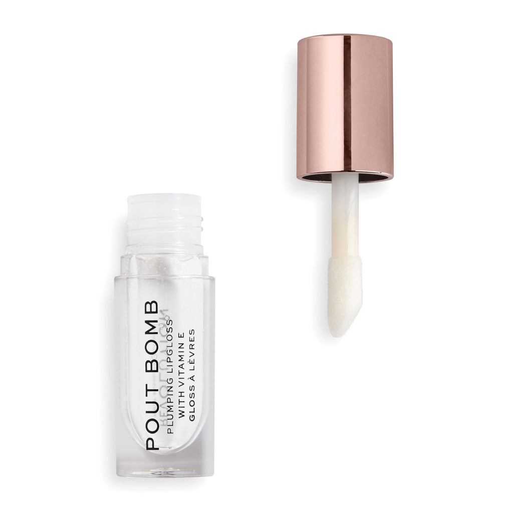 Revolution Pout Bomb Plumping Gloss - Glaze Clear