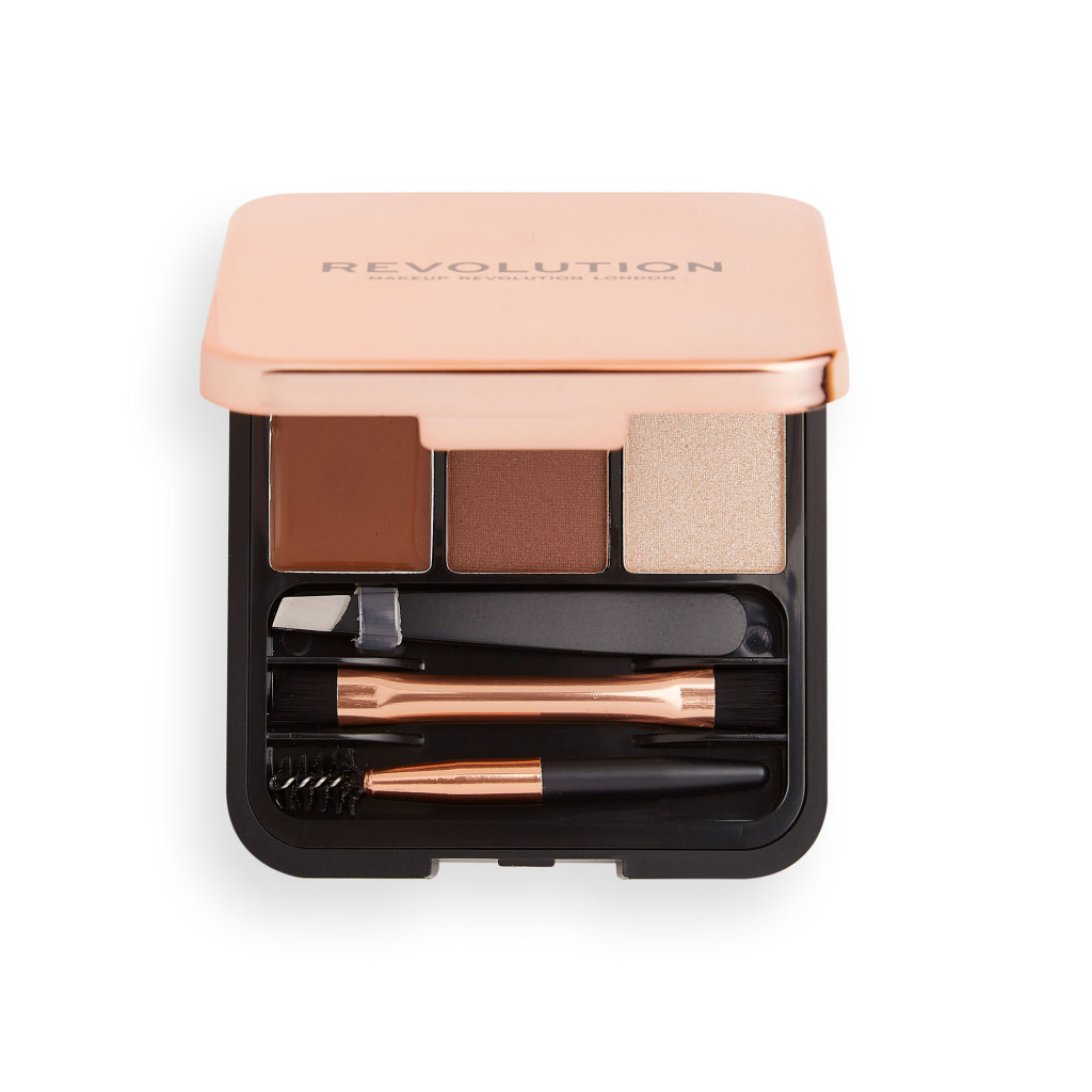 Revolution Brow Sculpt Kit - Medium Brown