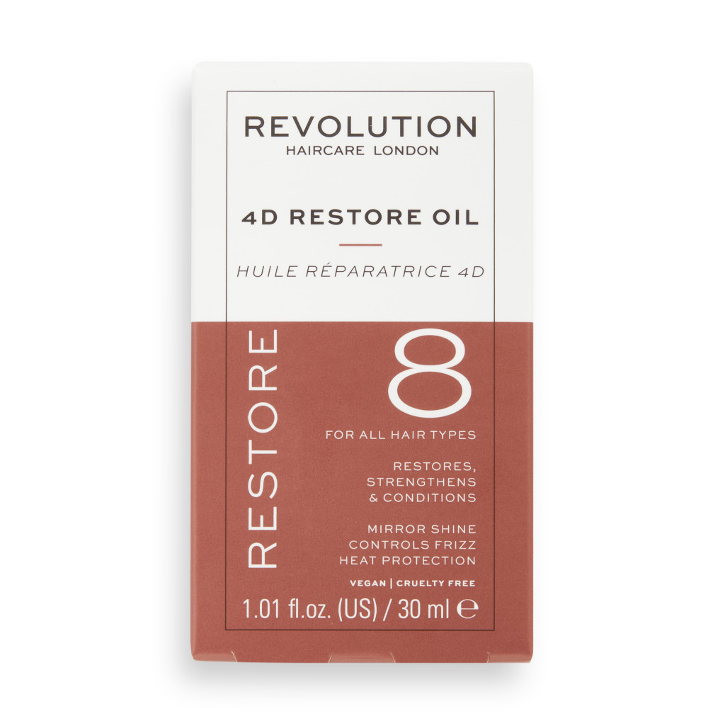 Revolution Haircare 8 4D Restore Oil 30ml