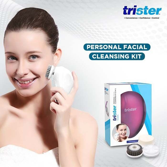 Trister Personal Facial Cleansing Kit 3 in 1 TS 810FC