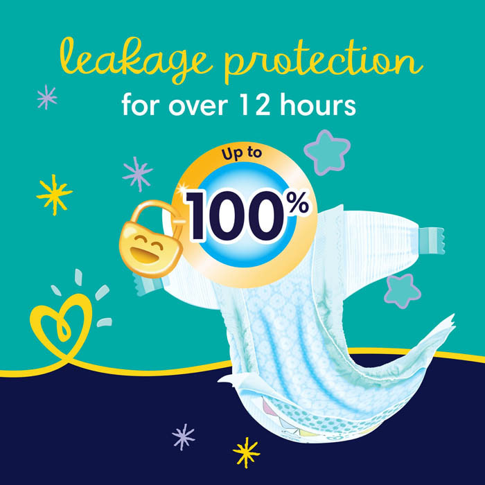 Buy Pampers Night Baby-Dry Size 5 Diapers 88's online at best price in