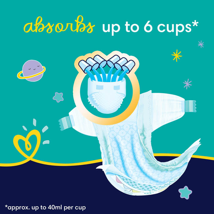 Pampers Night Baby-Dry Size 5 Diapers 88's