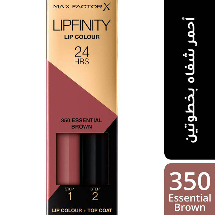 Max Factor Lipfinity 24Hr Lip Coloreal Set 350 Essential Brown