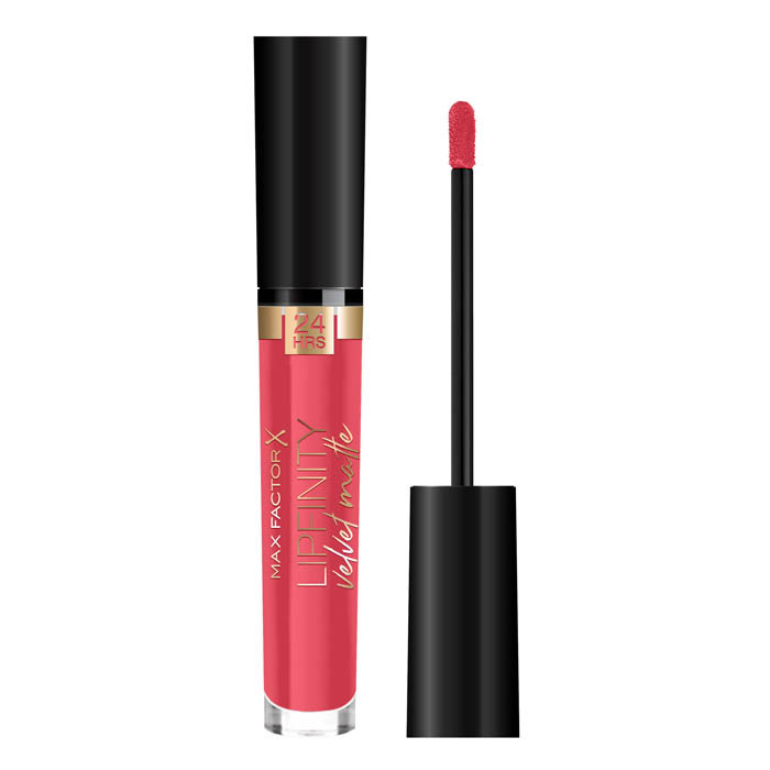 Max Factor Lipfinity Velvet Matte Liquid Lipstick 025 Red Luxury