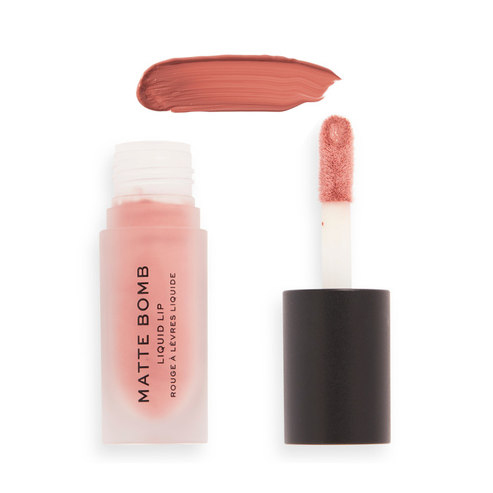 Revolution Matte Bomb Liquid Lipstick - Nude Magnet