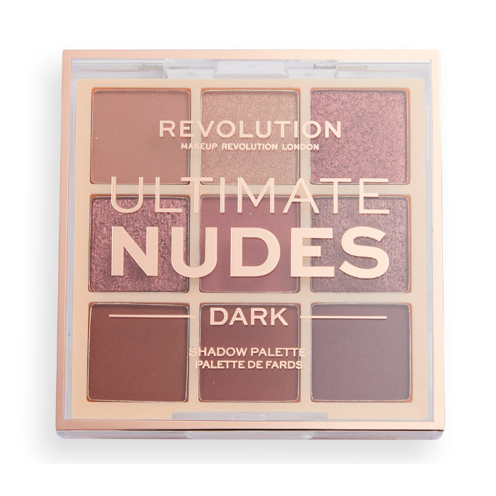 Revolution Ultimate Nudes Shadow Palette - Dark