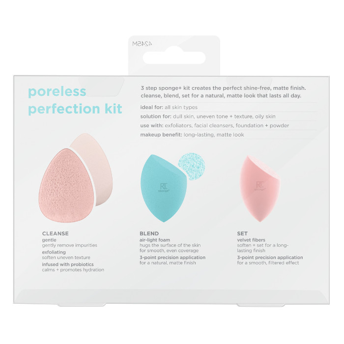 Real Techniques Pro Sponge+ Poreless Perfecting Kit