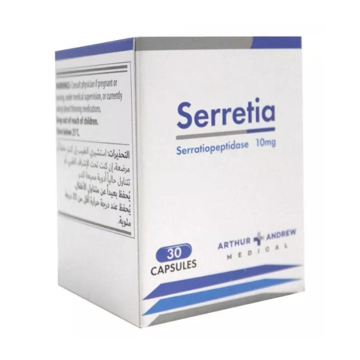 Serretia 10 mg Capsules 30's